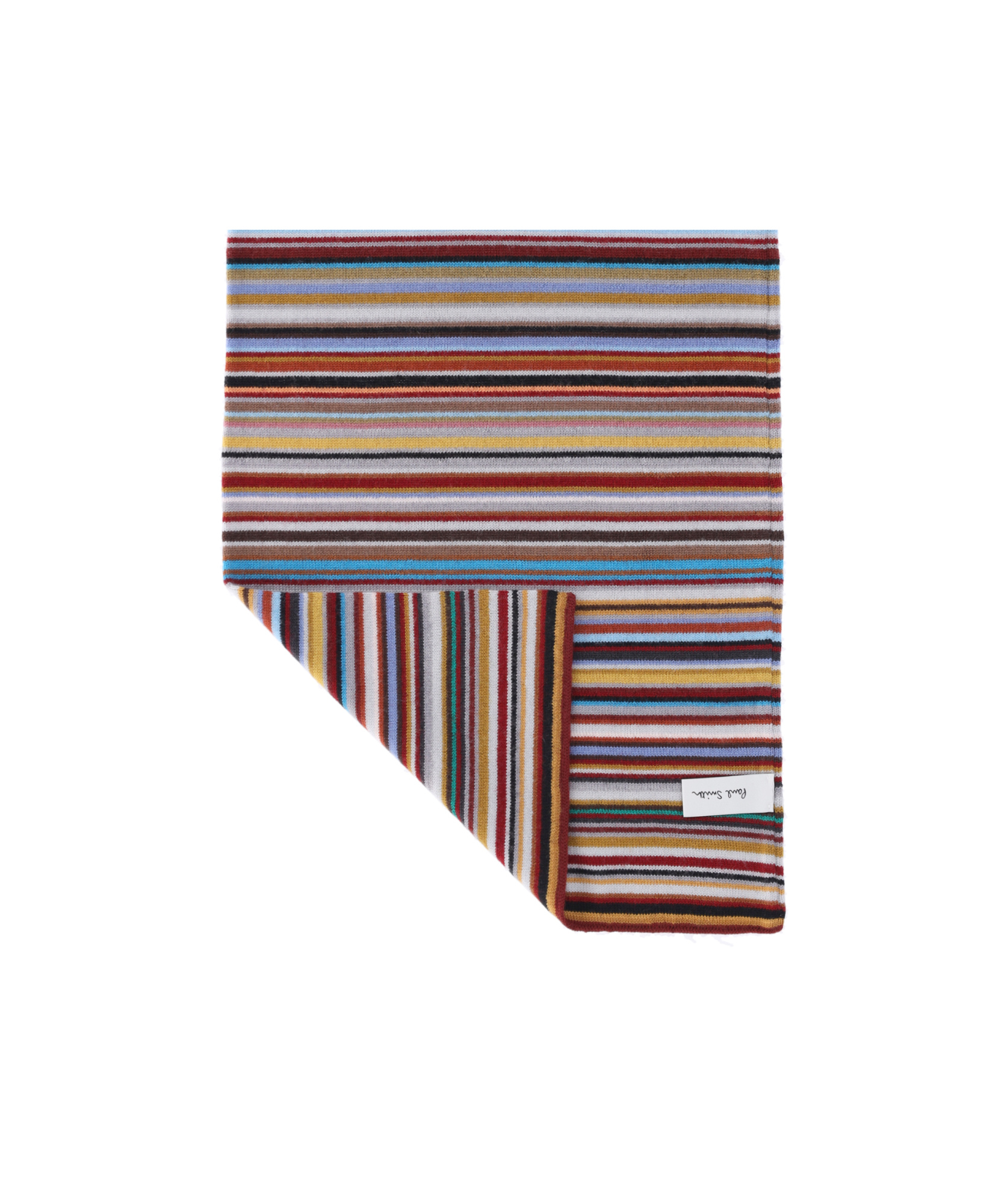 Paul Smith Striped Scarves In Multicolor
