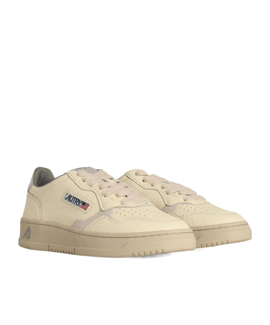 Shop Autry Medalist Sneakers In Nude