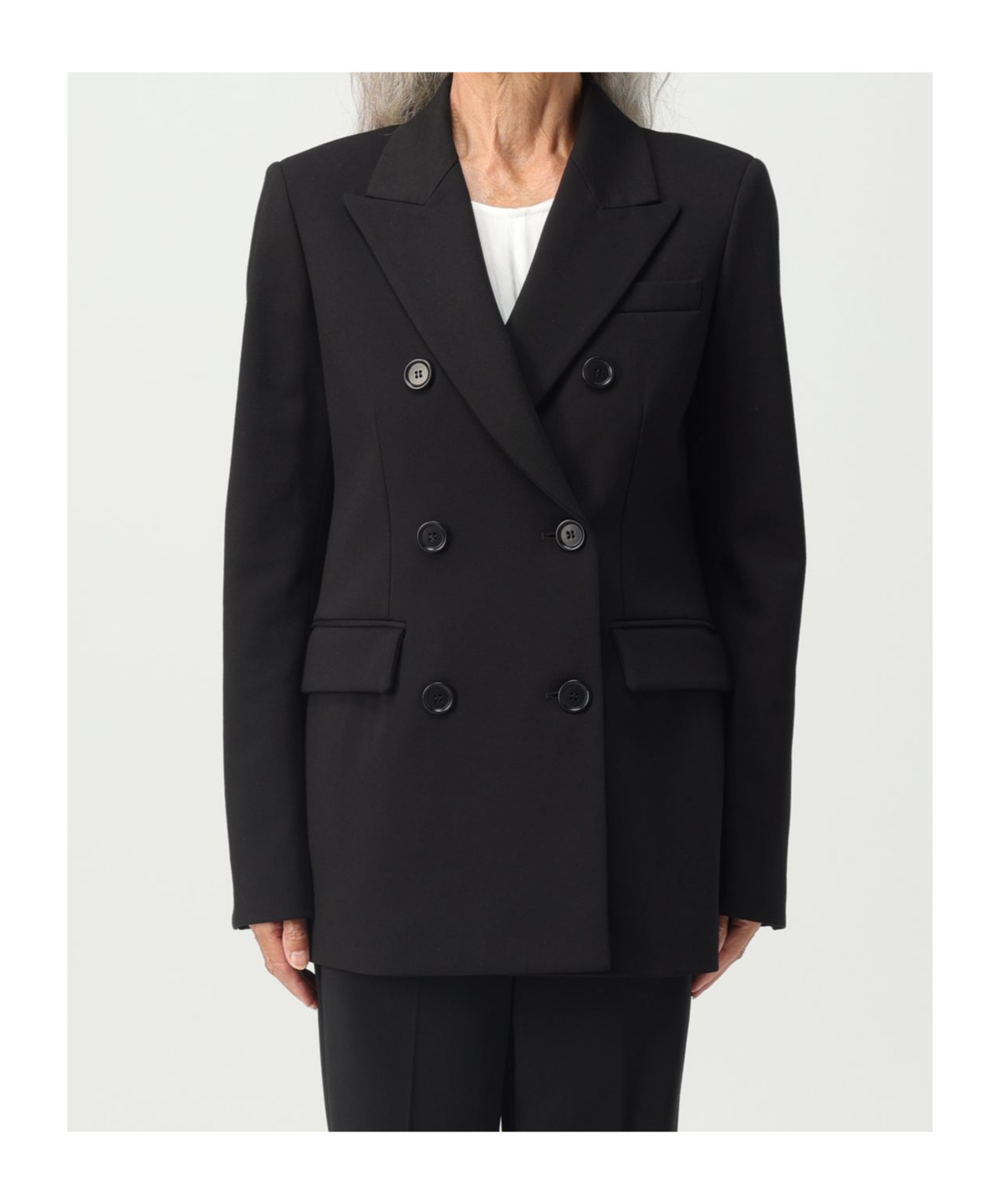 Aspesi Rear Slit Double-breasted Dinner Jacket