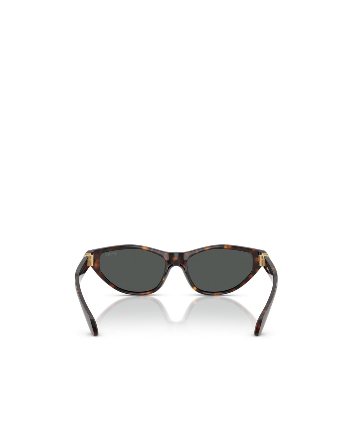Versace Full Frame Sunglasses In Black
