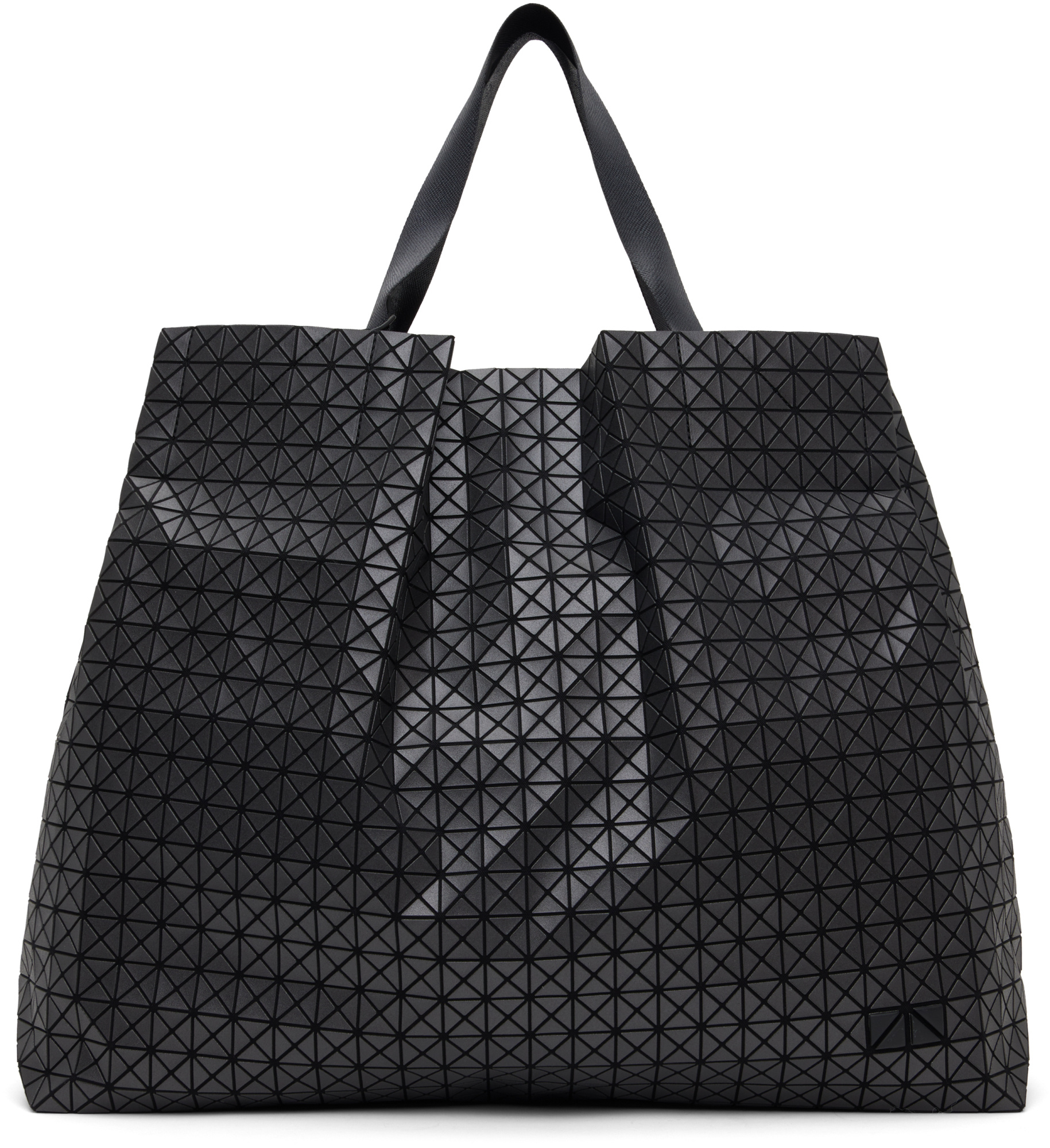 Bao Bao Issey Miyake Gunmetal Cart Tote In Black
