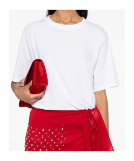 Dries Van Noten Relaxed Fit Short Sleeves Top In White