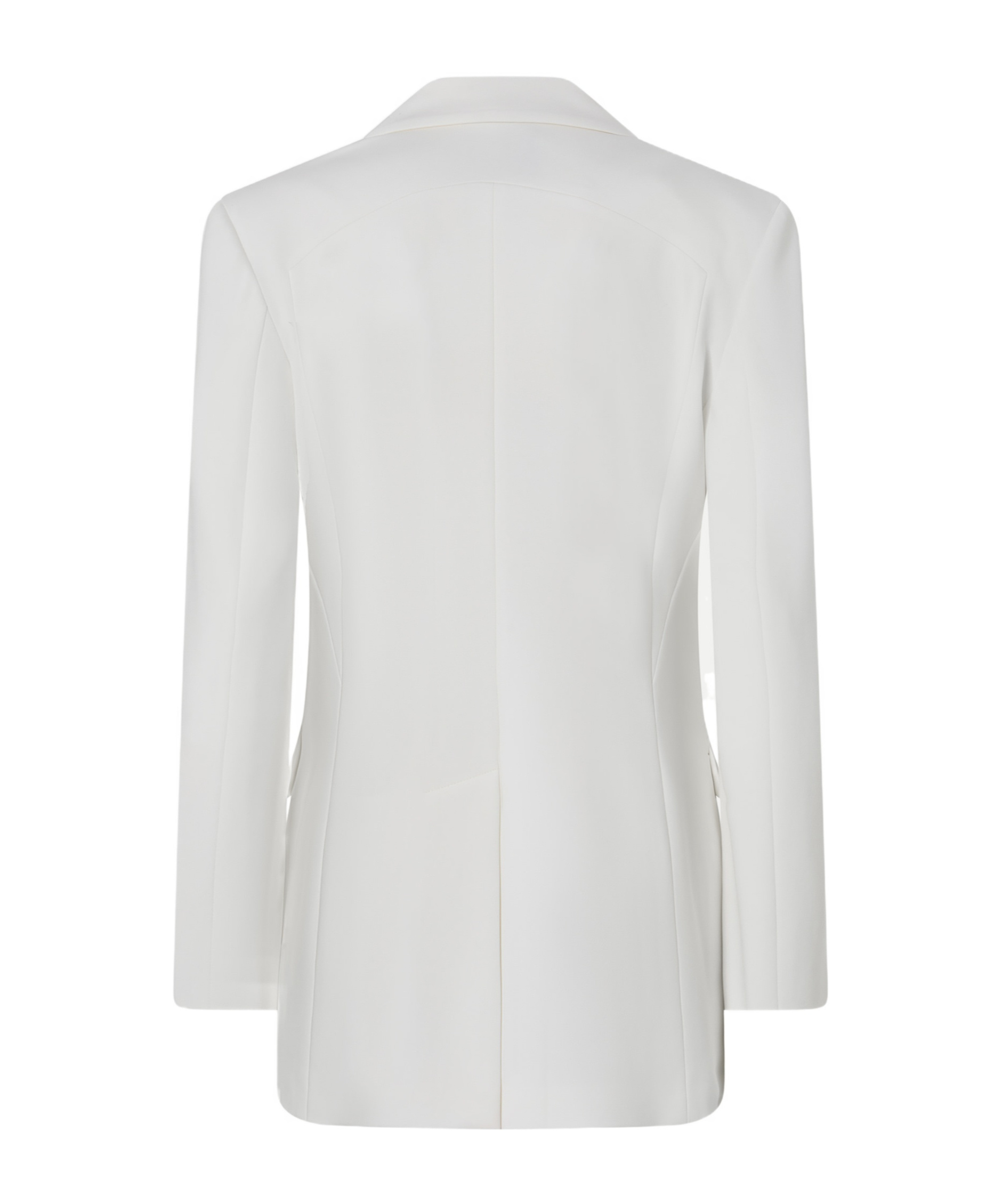 Pinko Long-sleeved Suit Coat In White