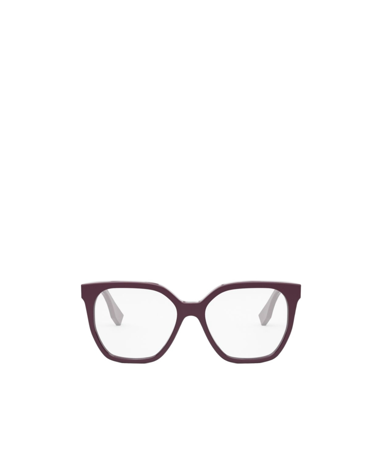 Fendi Eyewear Square Frame Glasses In Brown