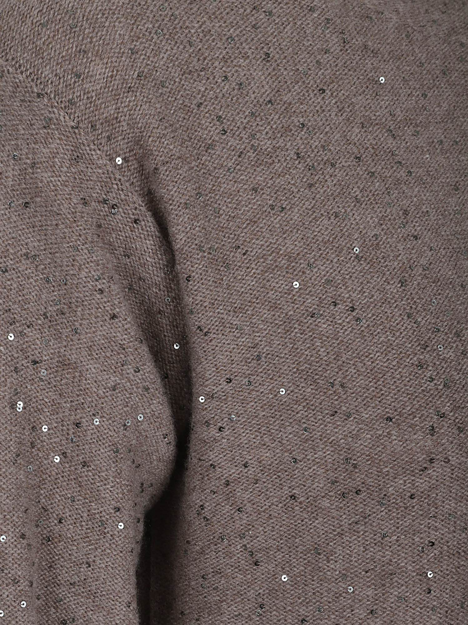 Antonelli High-neck Long-sleeved Dress In Gray