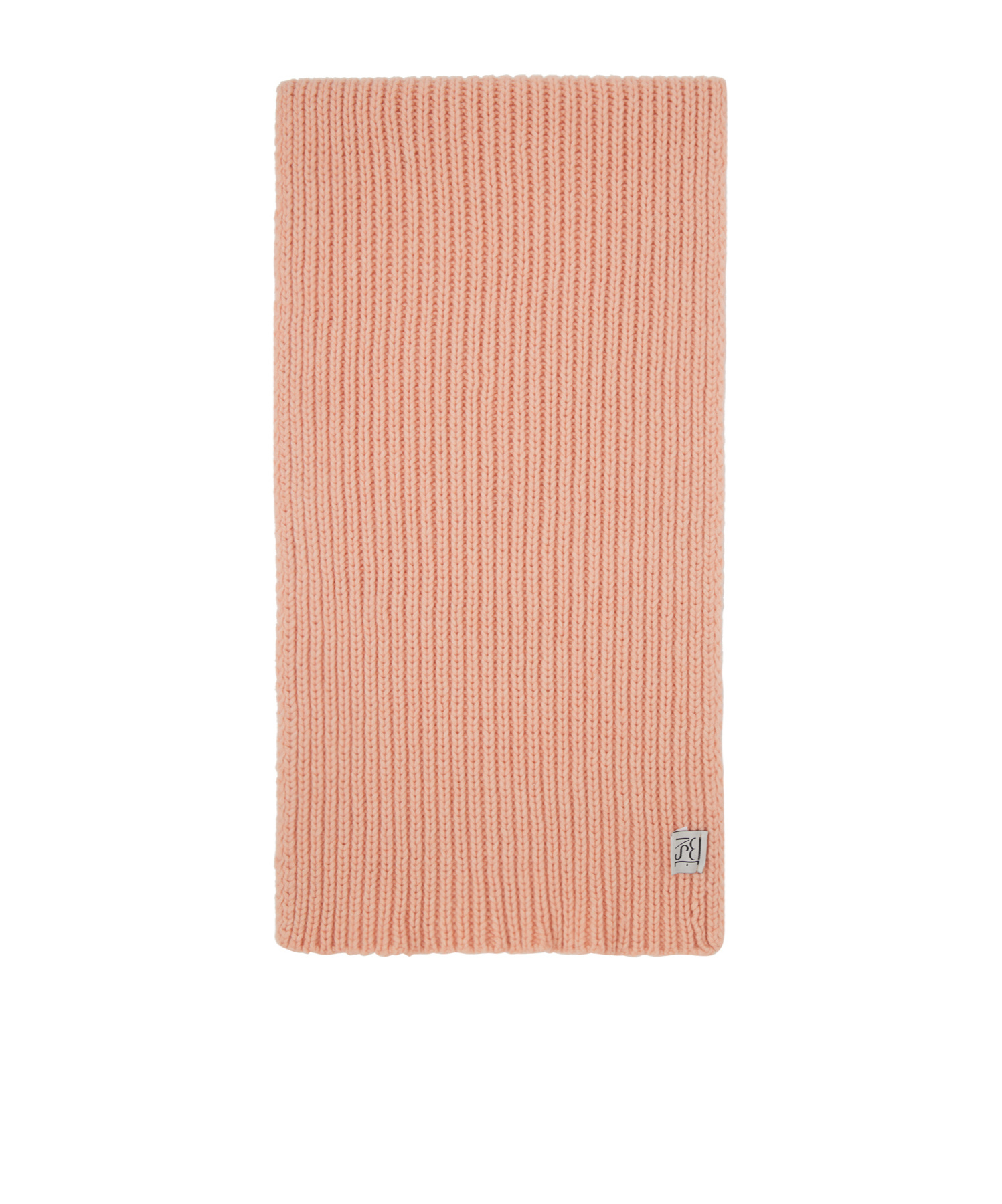 Baserange Pink Rib Scarf In Nude