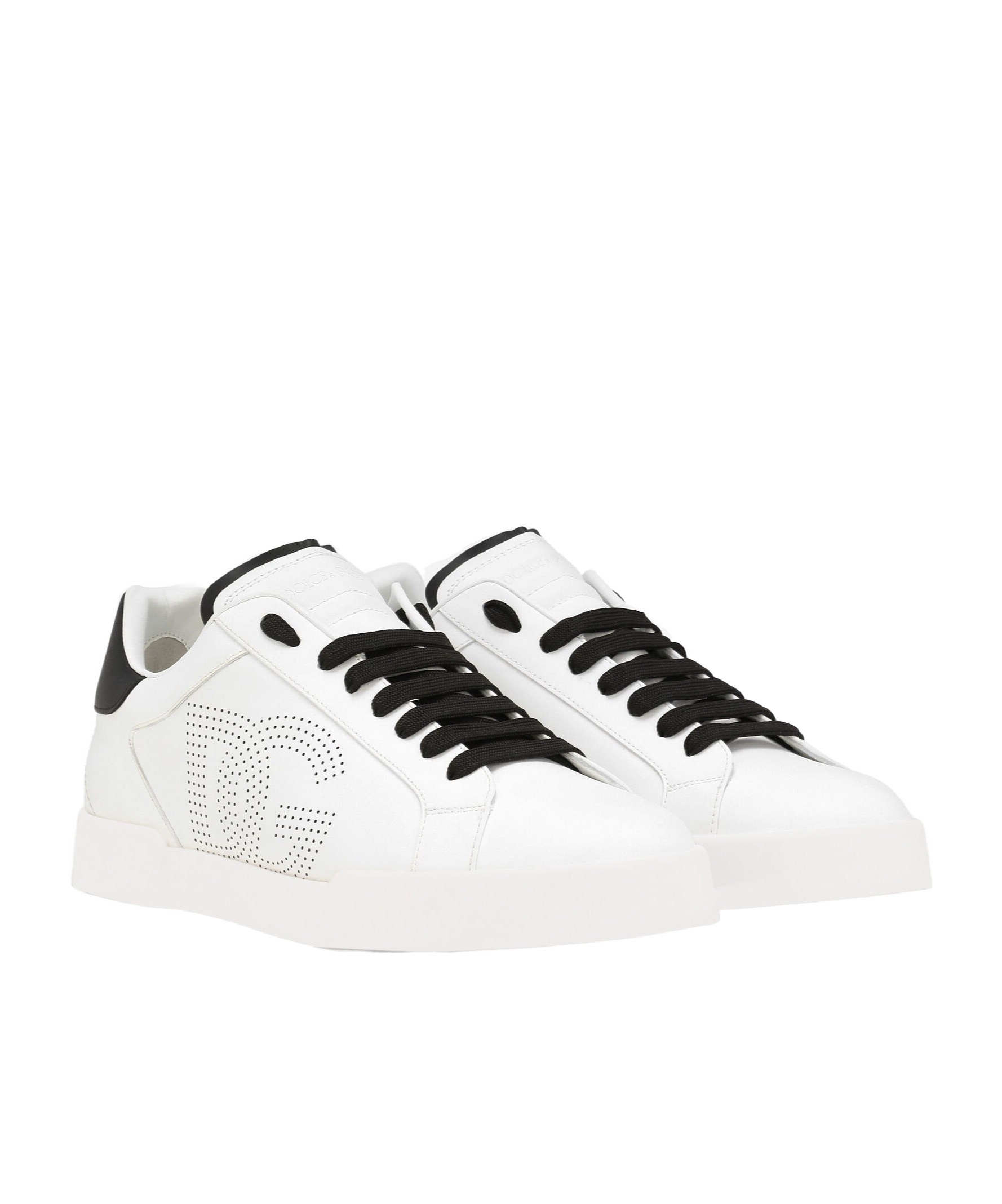 Dolce & Gabbana Portofino Sneakers In White