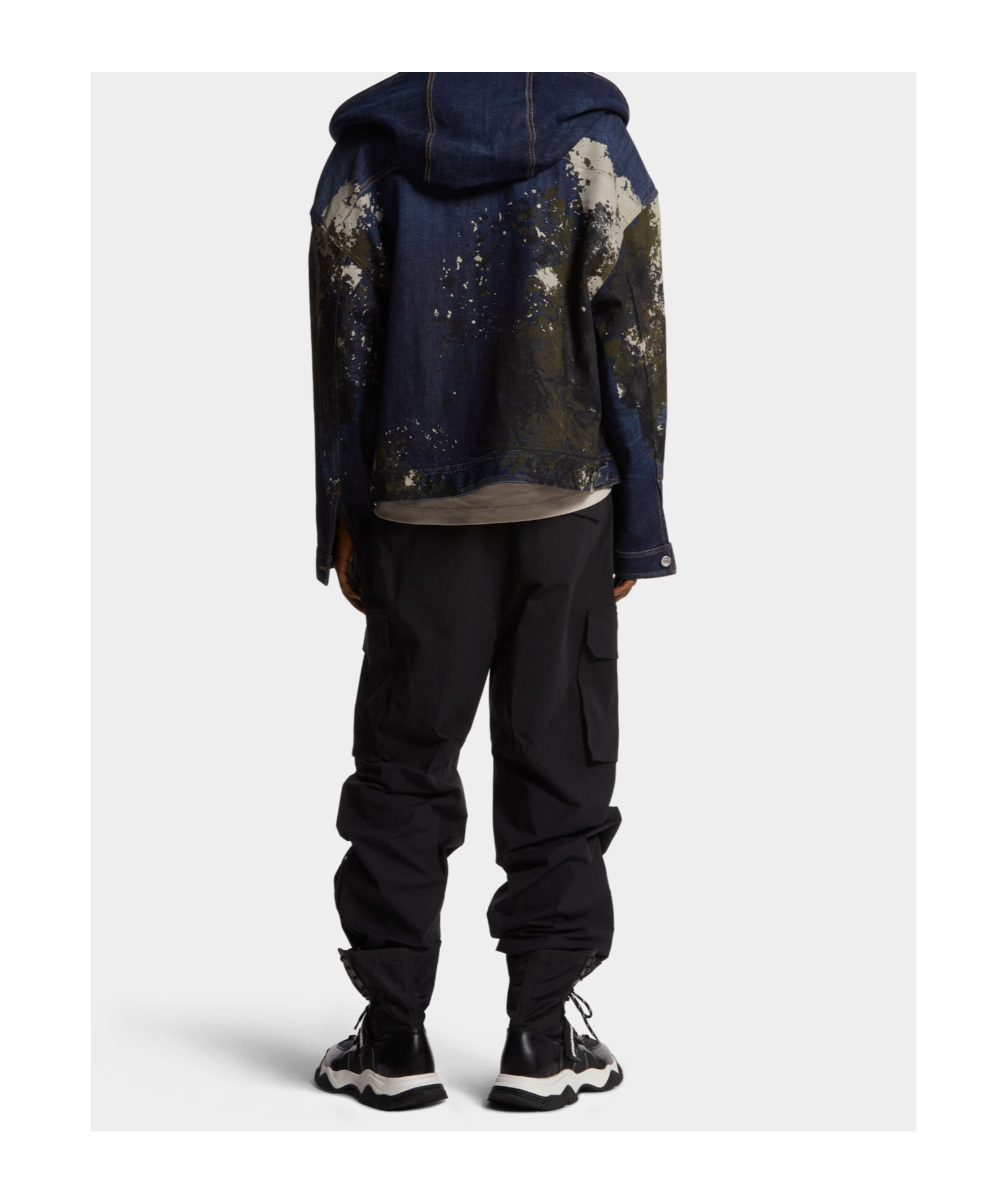 Dsquared2 Cargo Trousers In Black