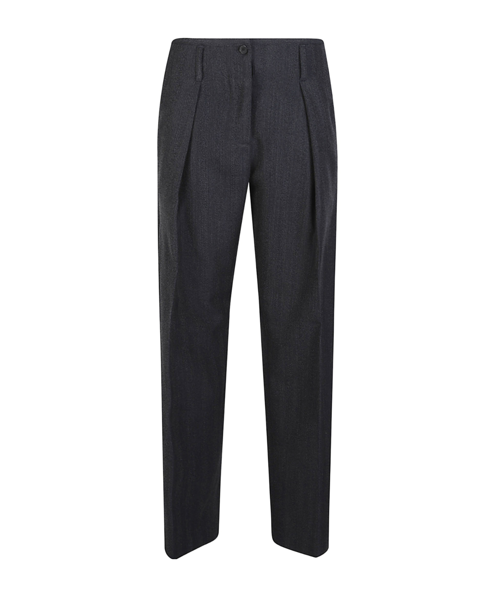 Iro High-waisted Trousers In Black