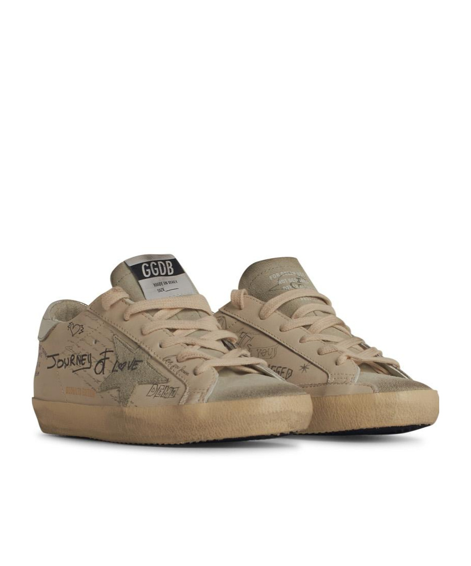 Golden Goose Round Head Low-cut Casual Shoes In Nude