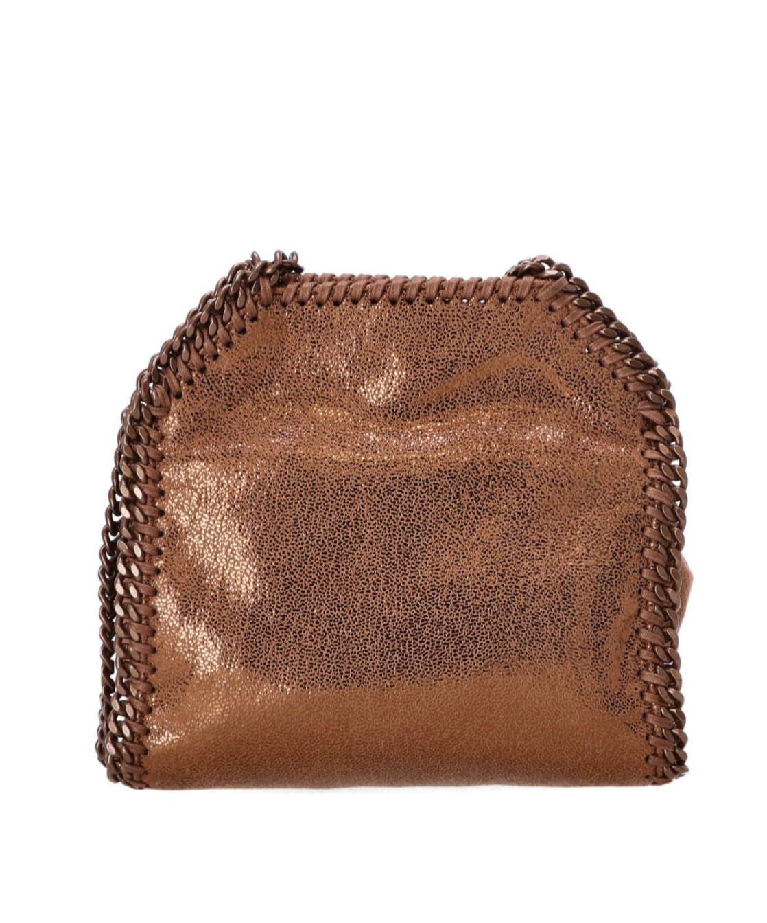 Stella Mccartney Chain Shoulder Bag In Brown