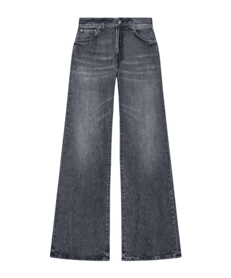 Dondup Flared Jeans In Black