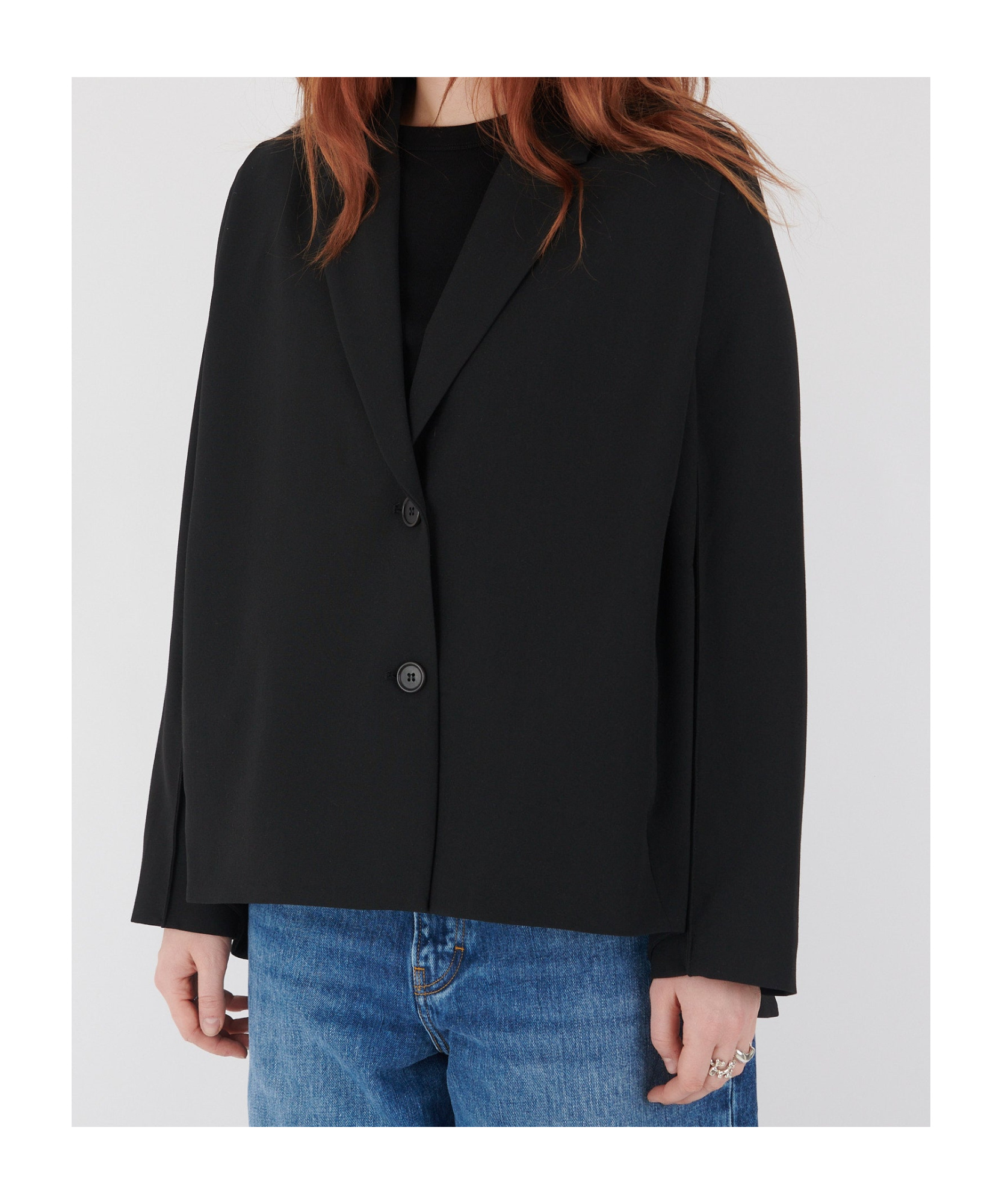 HENRIK VIBSKOV LONG-SLEEVED SUIT JACKET 