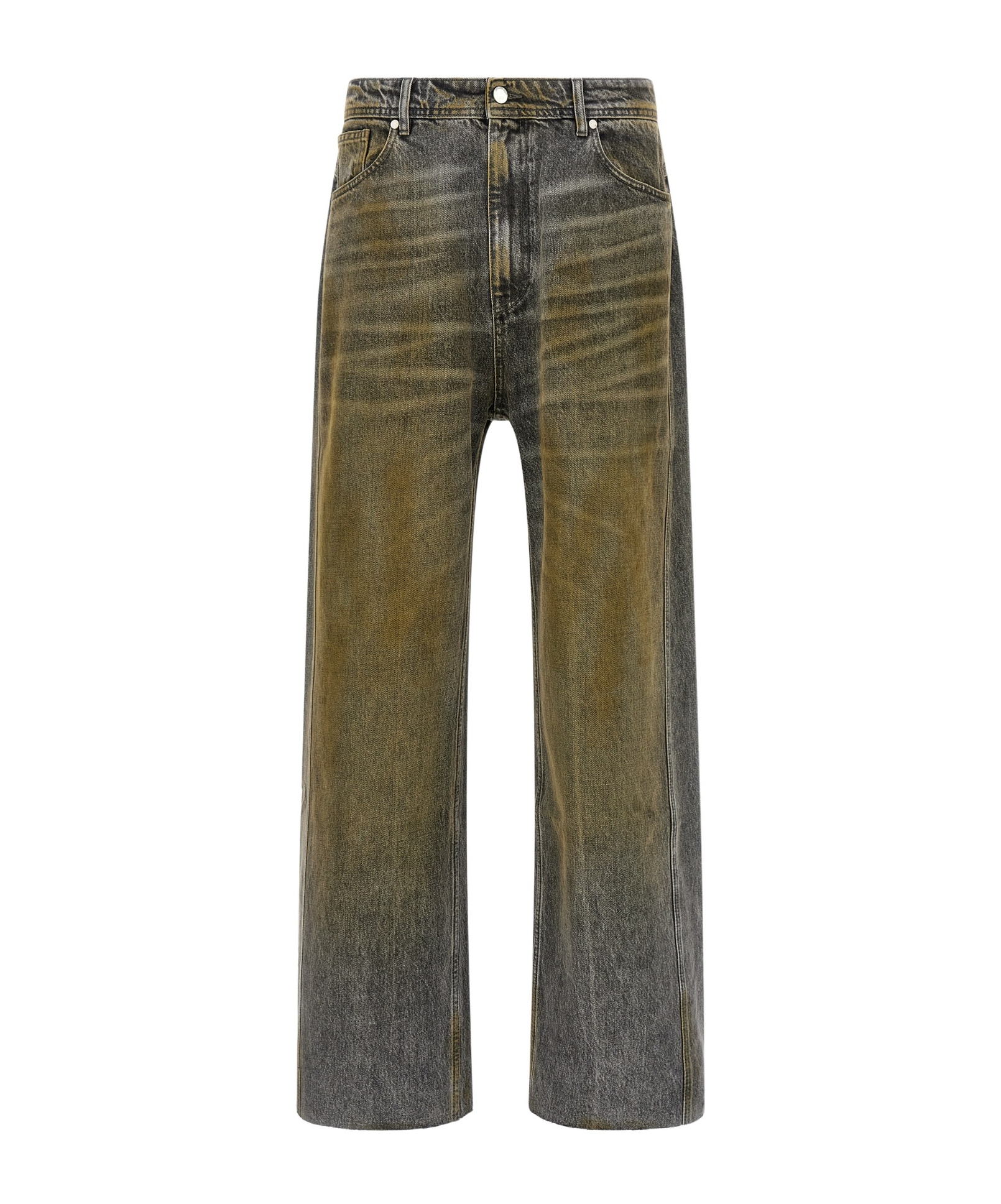 44 Label Group Green Soil Jeans In Green