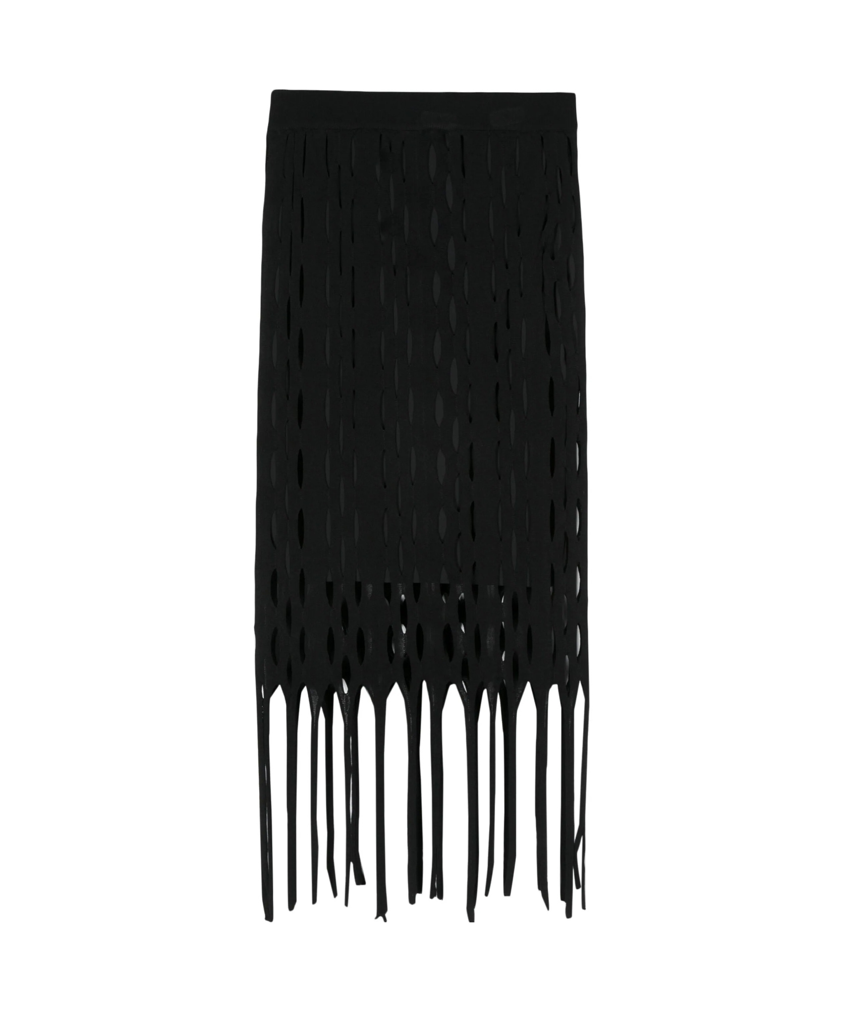 PINKO CUT-OUT KNITTED SKIRT