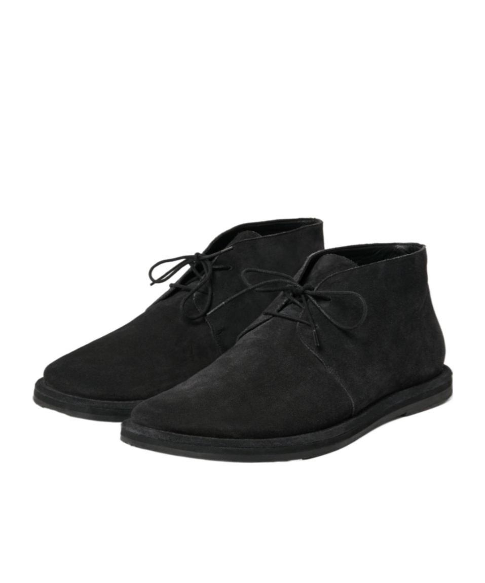 Studio Nicholson Lace-up Casual Shoes In Black