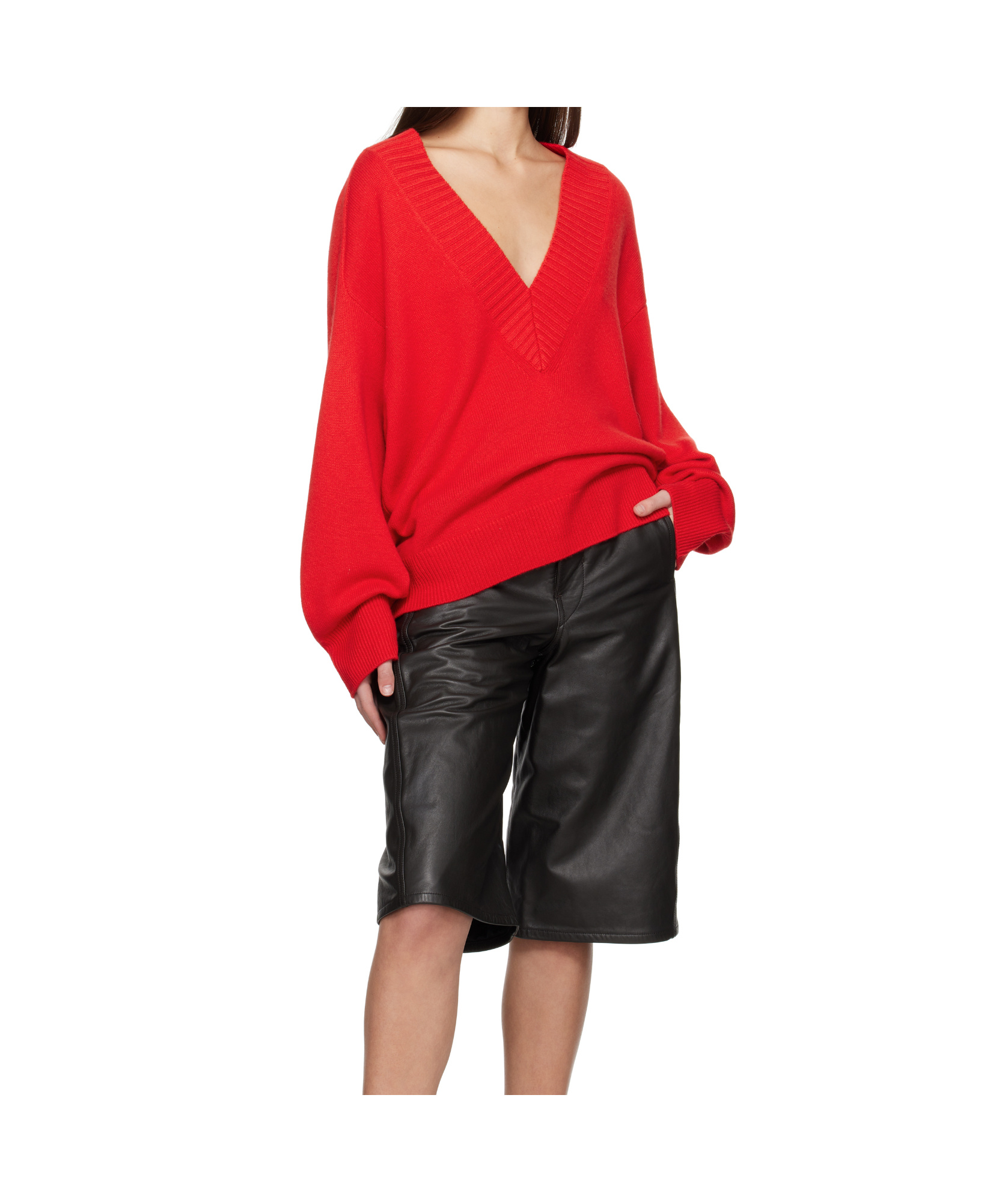 LOULOU STUDIO LONG SLEEVE SWEATER