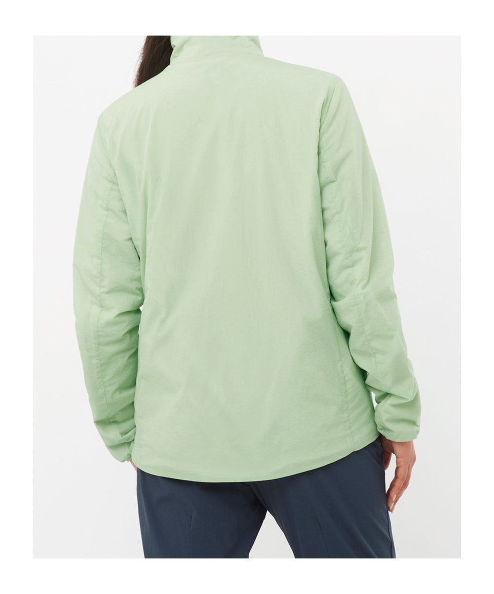 Salomon Mountain Flex Zip-up Jacket In Green