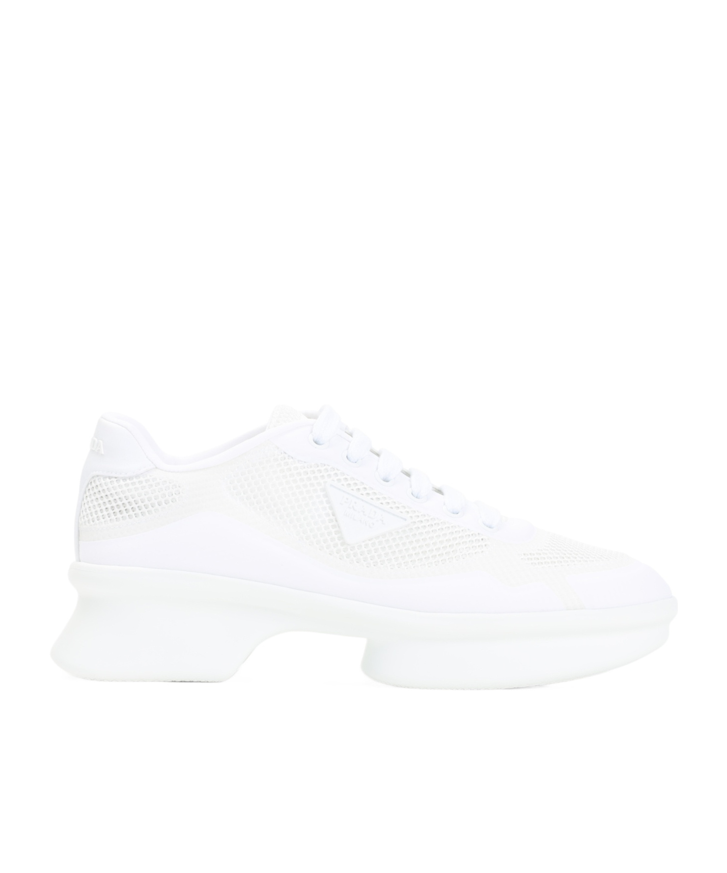 Prada Round Toe Sneakers