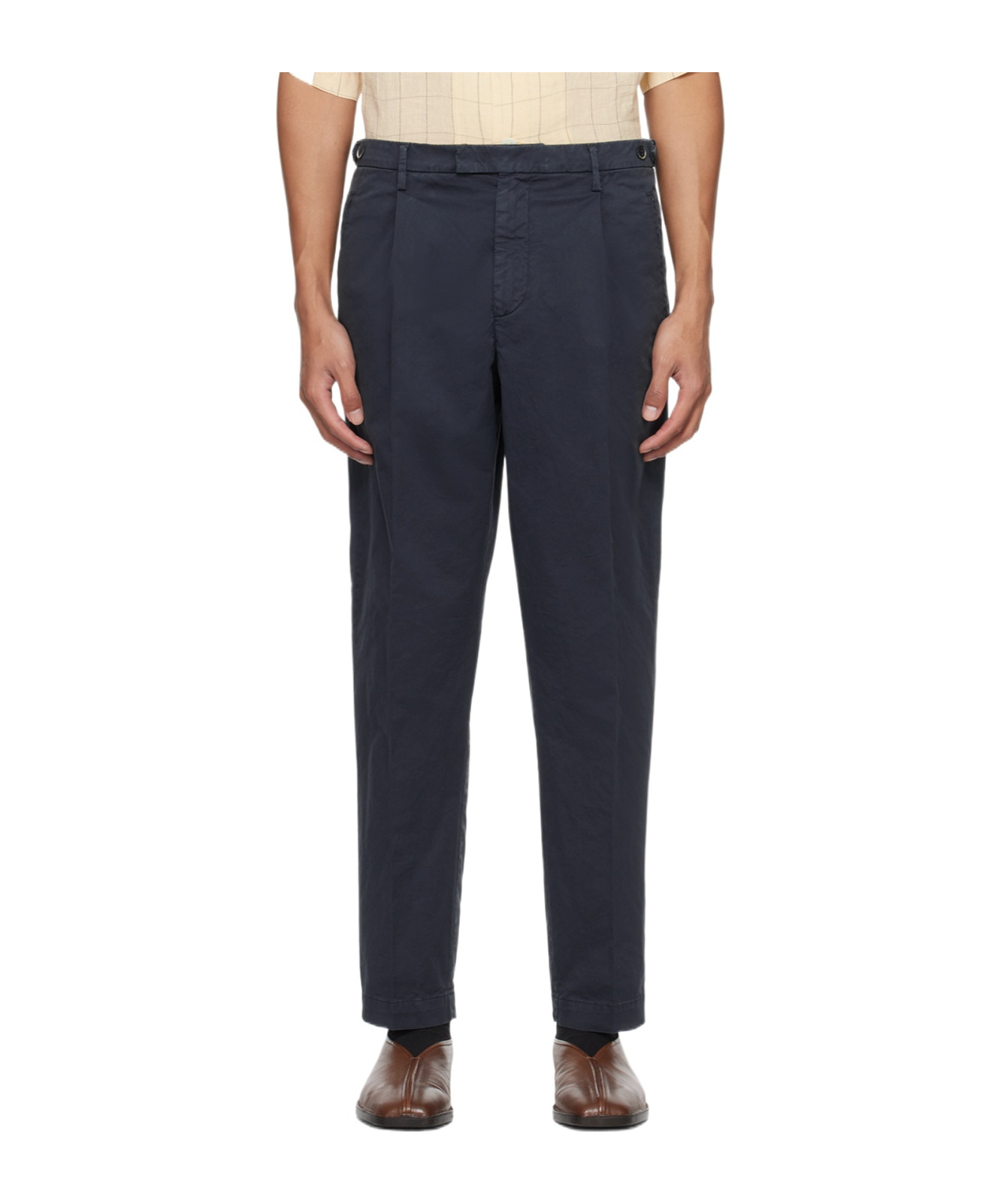 BARENA VENEZIA CASUAL PANTS WITH BELT LOOPS 