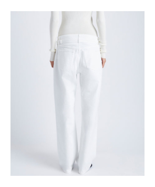 Shop Proenza Schouler Ellsworth Boyfriend Jeans In White