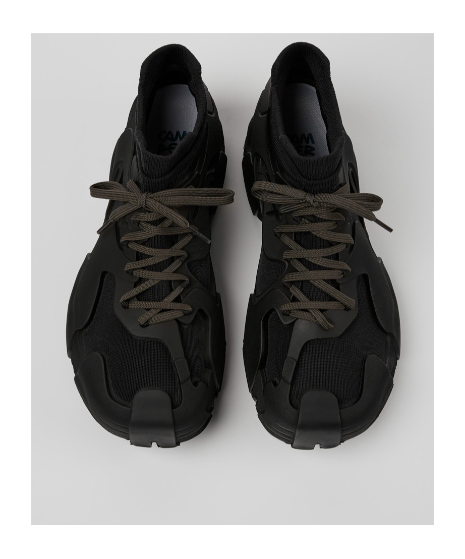 Camper Round-head Sneakers In Black