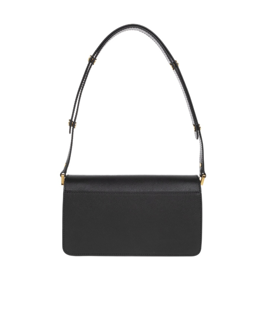 Marni Trunk Shoulder Bag In Black