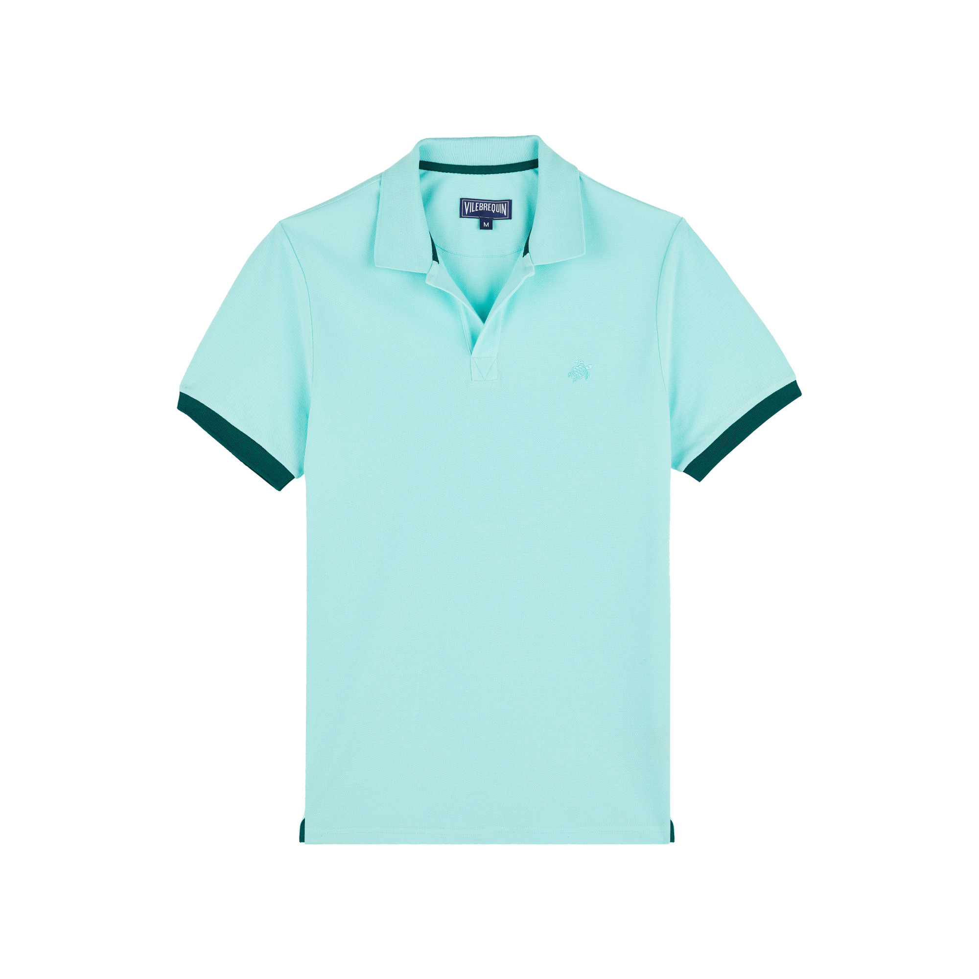 Vilebrequin Turtle-embroidered Polo Shirt In Blue