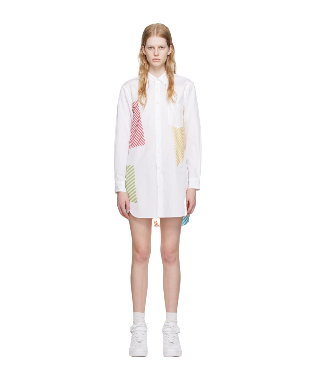 COMME DES GARÇONS STRIPED MINI DRESS 