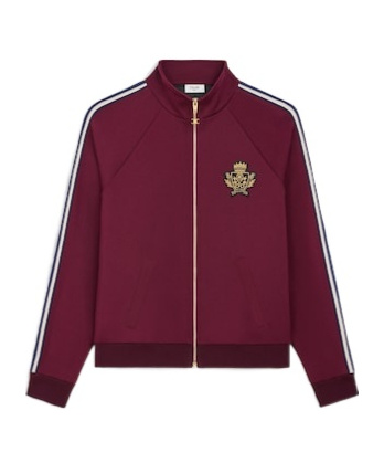 Celine Long-sleeved Sports Jacket In Red