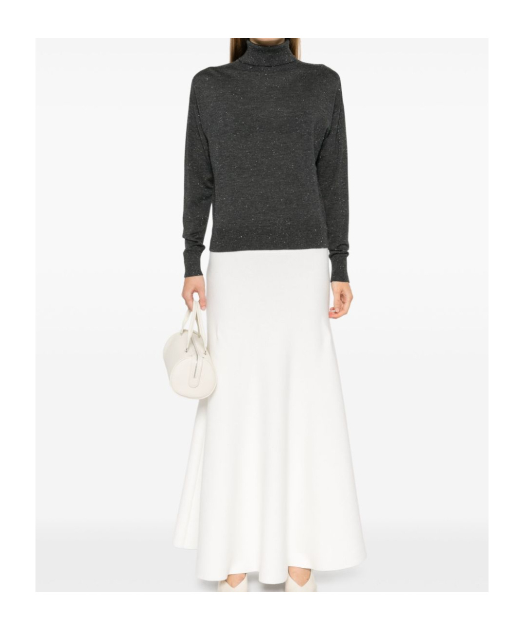 Shop Peserico Turtleneck Sweater In Black