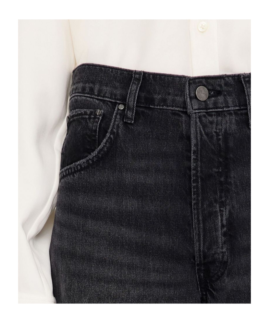 Shop Anine Bing Manon Jeans In Black