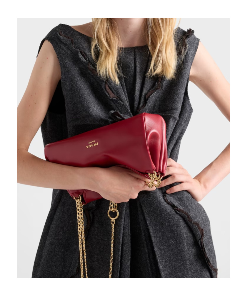 Prada Shetland Wool Dress In Gray