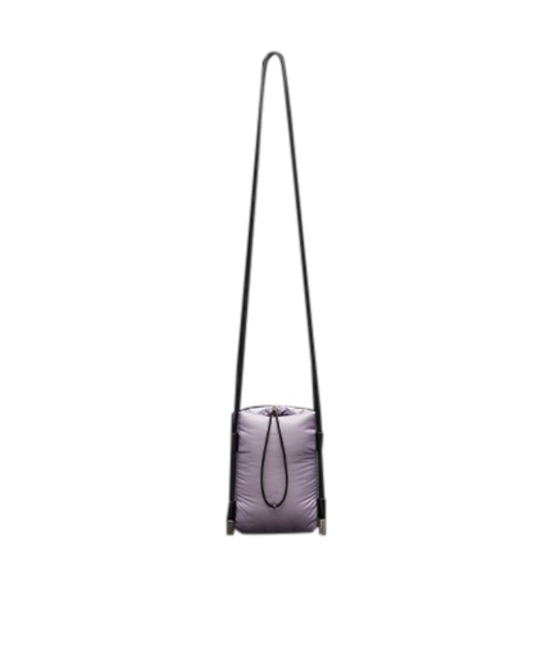 Moncler Nylon Phone Case In Purple