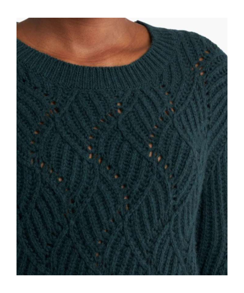 Etro Perforated Pattern Cashmere Sweater In Green