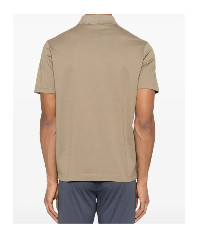 Shop Paul & Shark Piqué Cotton Polo Shirt In Nude
