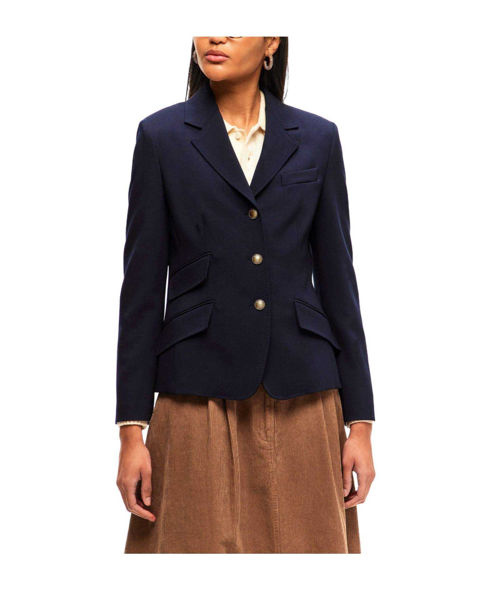 Max Mara Single-breasted Blazer In Black