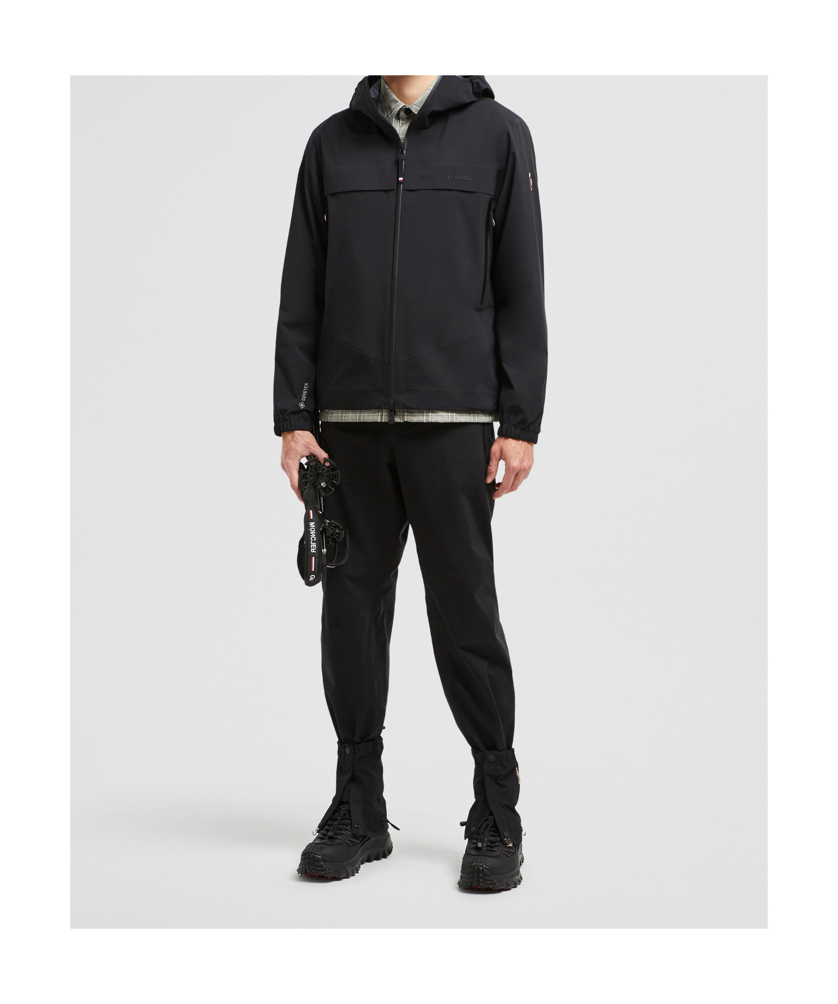 Moncler Shipton Hooded Shell Jacket, Men, Black, Size: 5 In Black