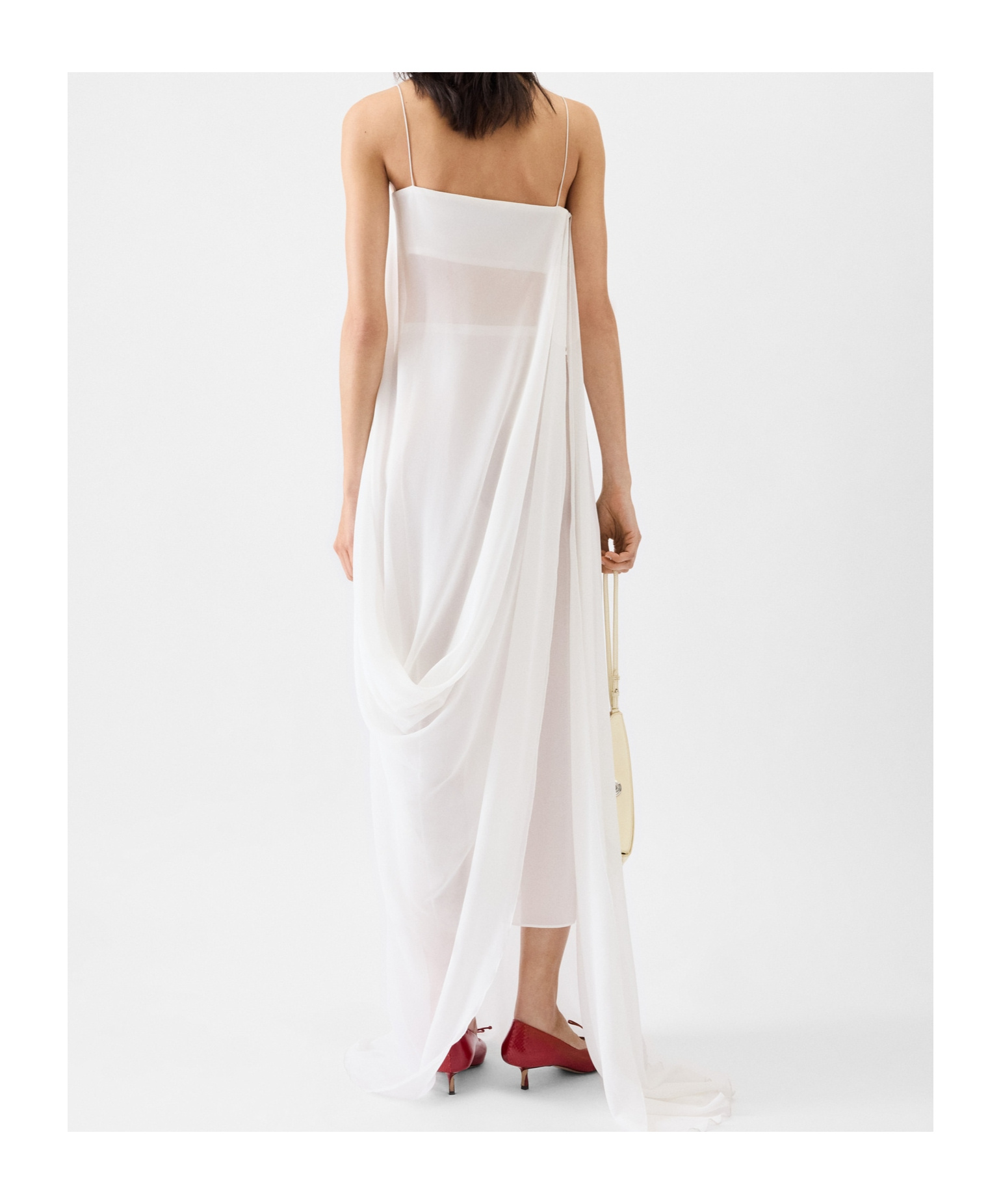 Jacquemus The Bandeau Dress In White