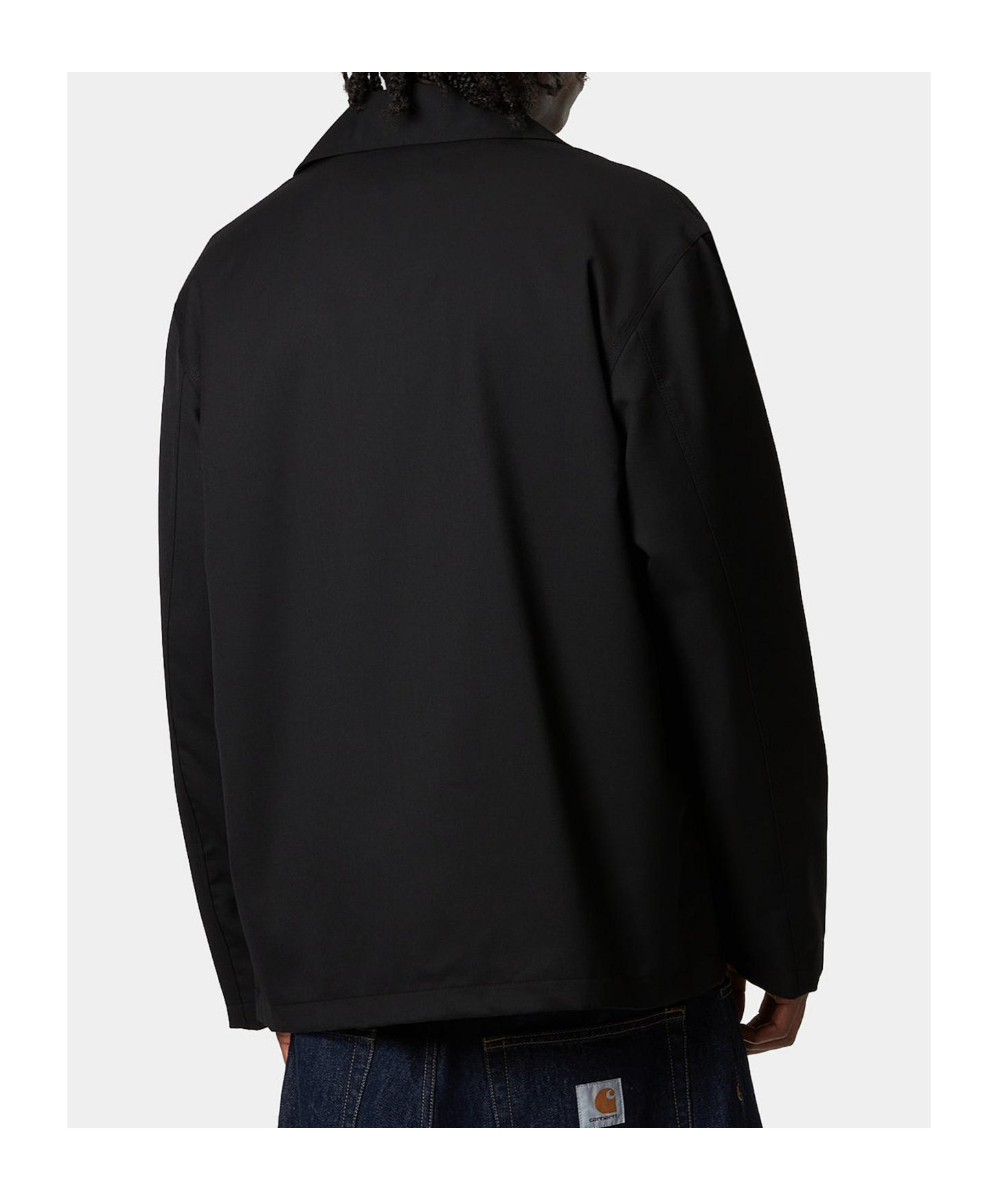 Carhartt Long-sleeved Casual Jacket In Black