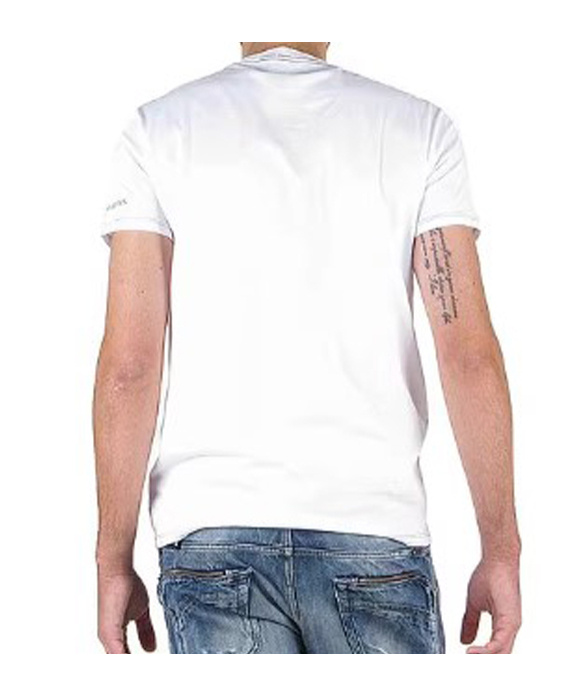Armani Jeans Short-sleeved T-shirt In White