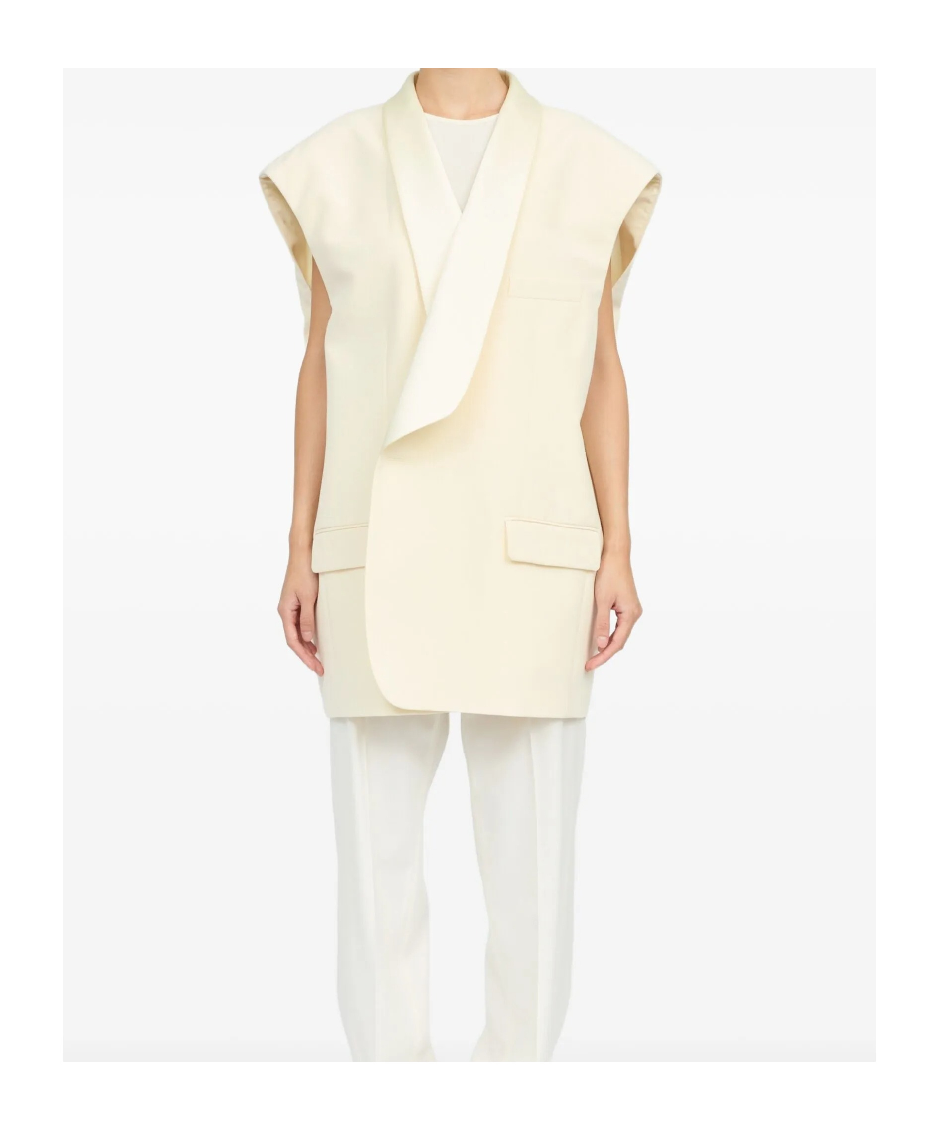 MM6 MAISON MARGIELA TAILORED WAISTCOAT