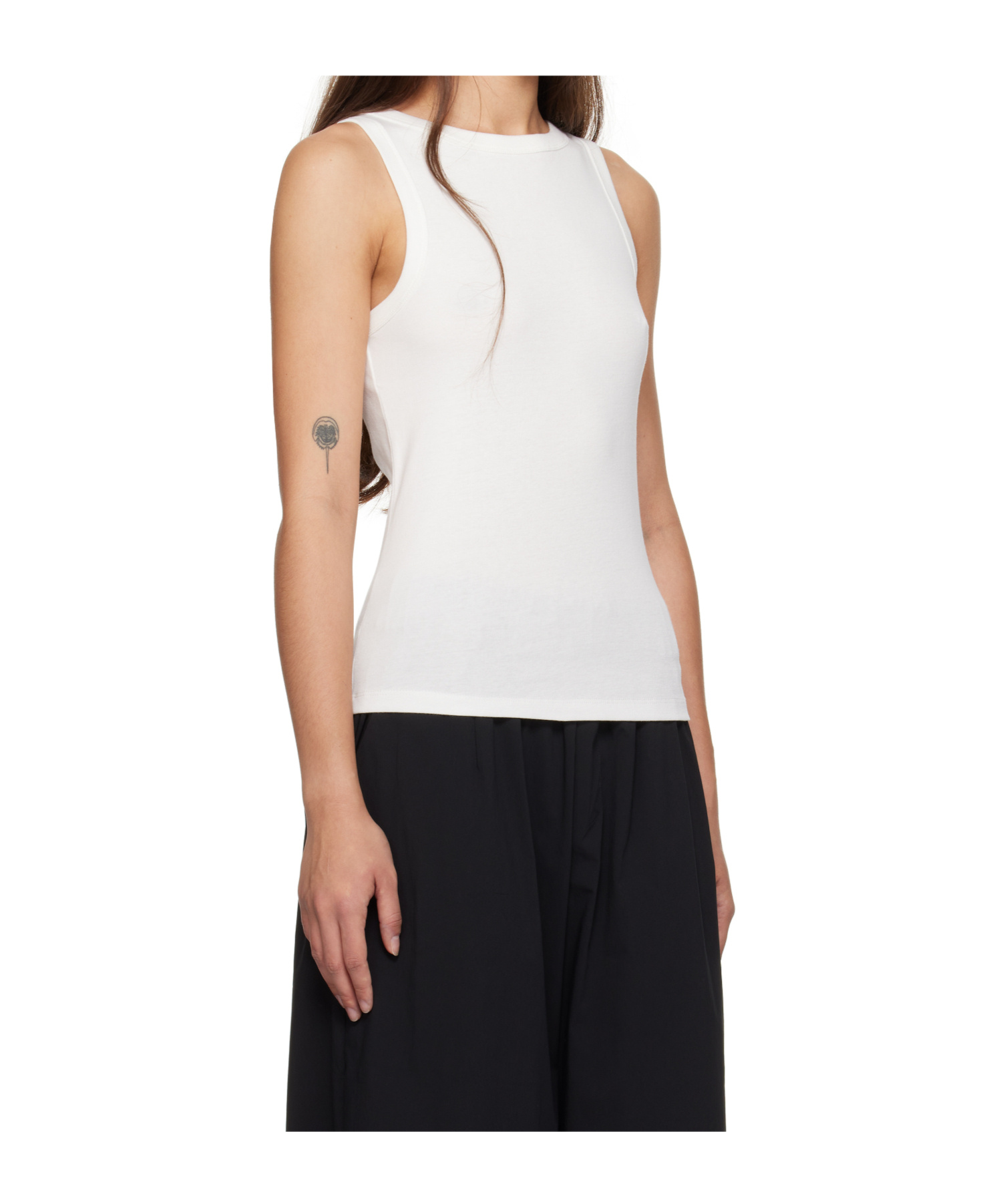 St Agni Ribbed Knit Vest