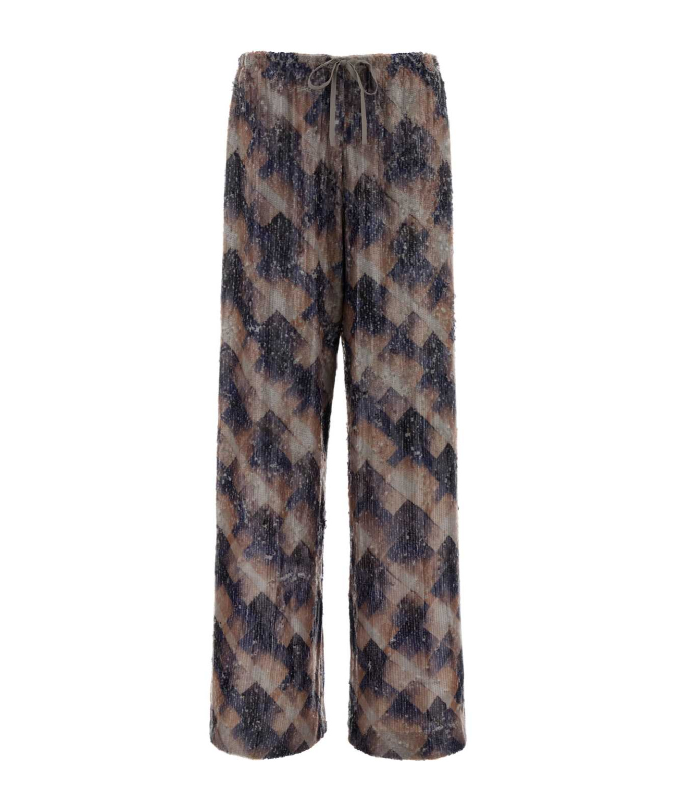 Dries Van Noten Puvis Sequin Embellished Pants In Multi