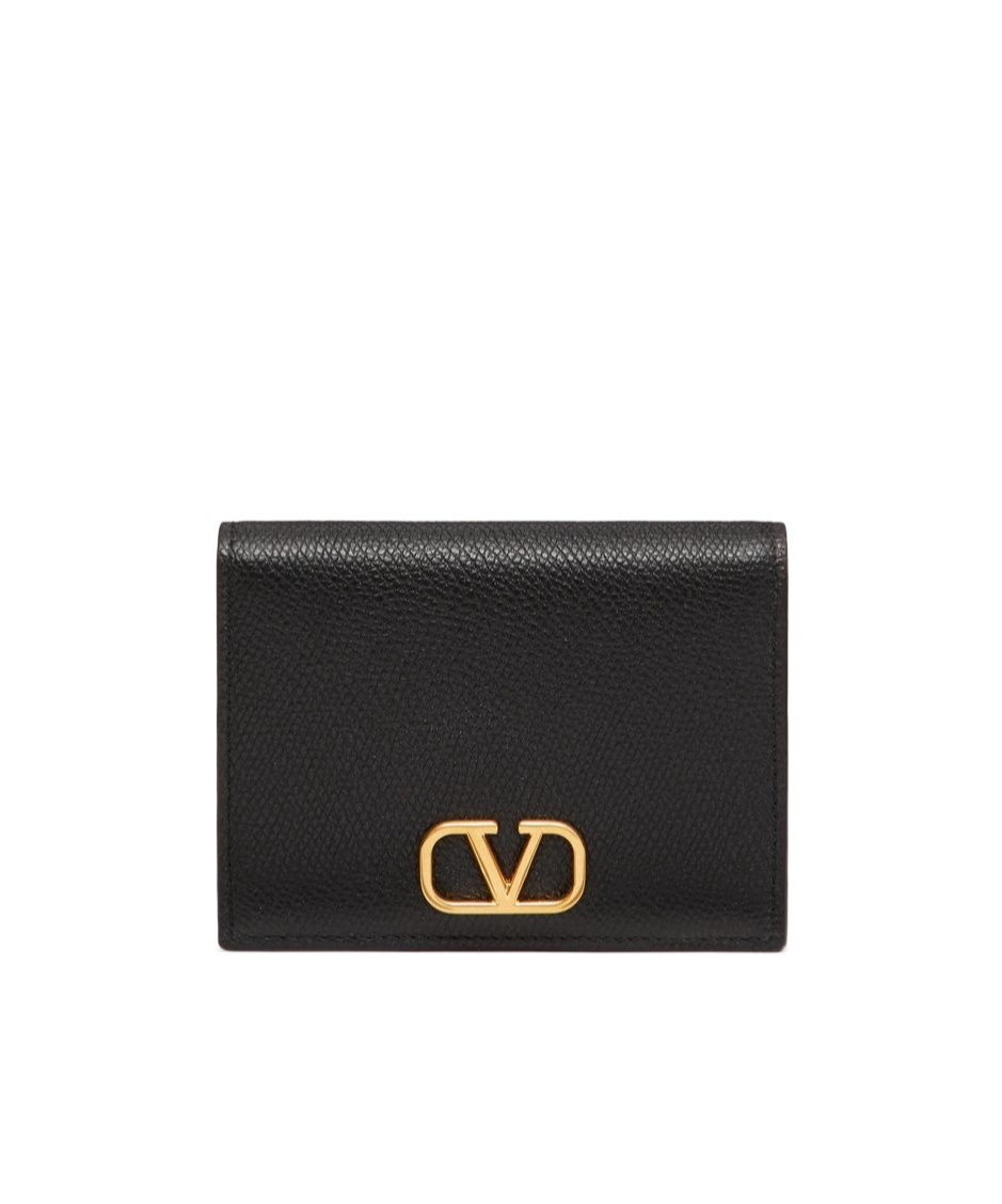 Valentino Vlogo Signature Bifold Wallet In Black