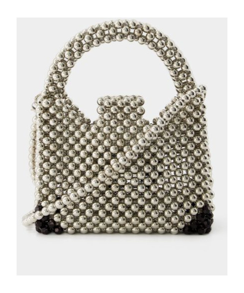 Germanier Bead-embellished Tote Bag In Multicolor