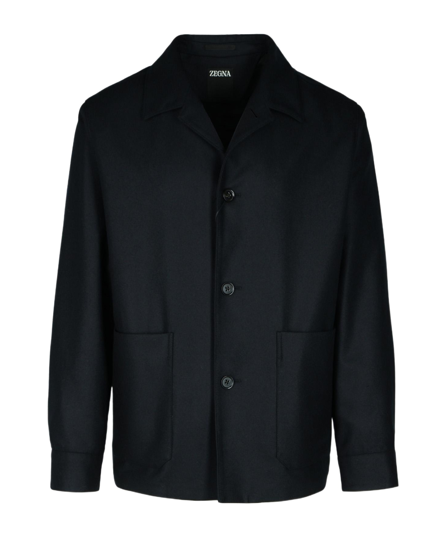 Shop Zegna Z Single-breasted Jacket In Black