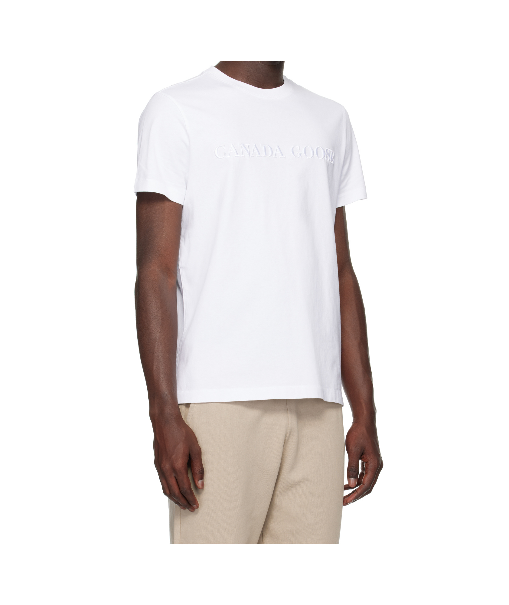 Canada Goose Emersen Crewneck T-shirt In White