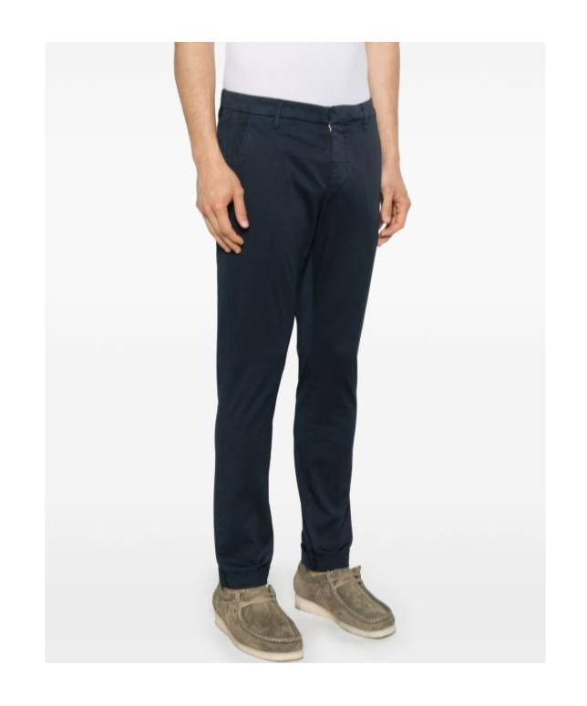 Dondup Trousers Featuring Belt Loops And Pockets In Blue