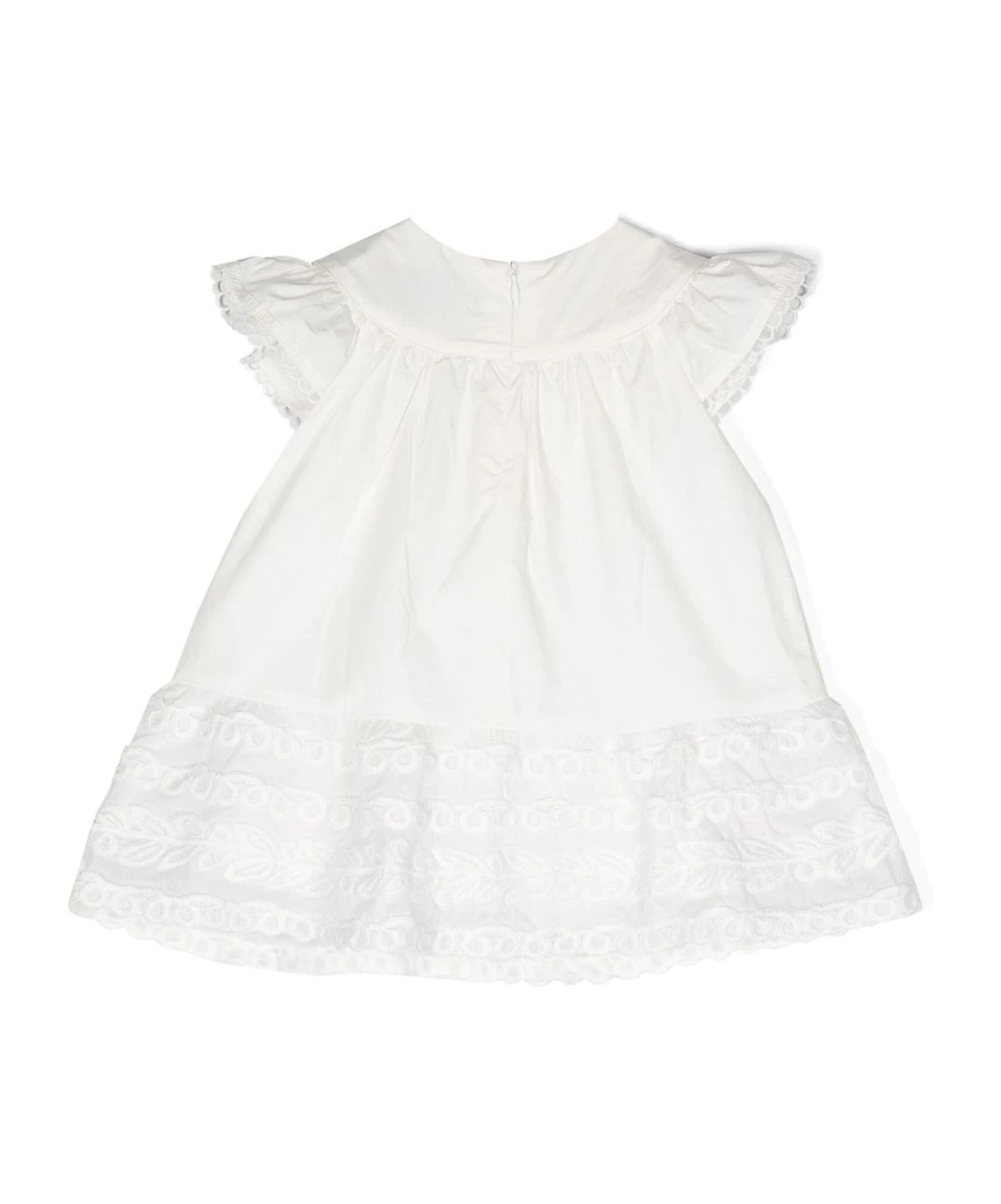 ERMANNO SCERVINO EMBROIDERED DETAILS CASUAL DRESS